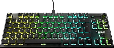 Roccat Vulcan Pro TKL AIMO Optical RGB Gaming Keyboard, B - CeX
